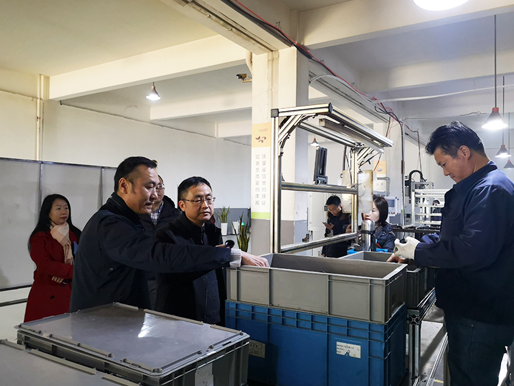 2021开年伊始双创中心领导走访DG视讯橡胶密封圈！